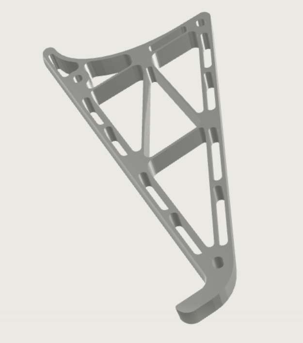 Laptop Stand technical rendering